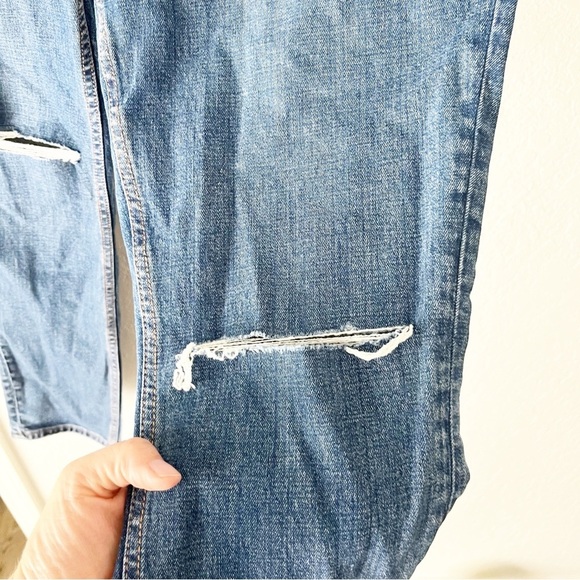 Abercrombie & Fitch Jeans Women's 31 12 High Rise Skinny Medium Destroy - Picture 5 of 10